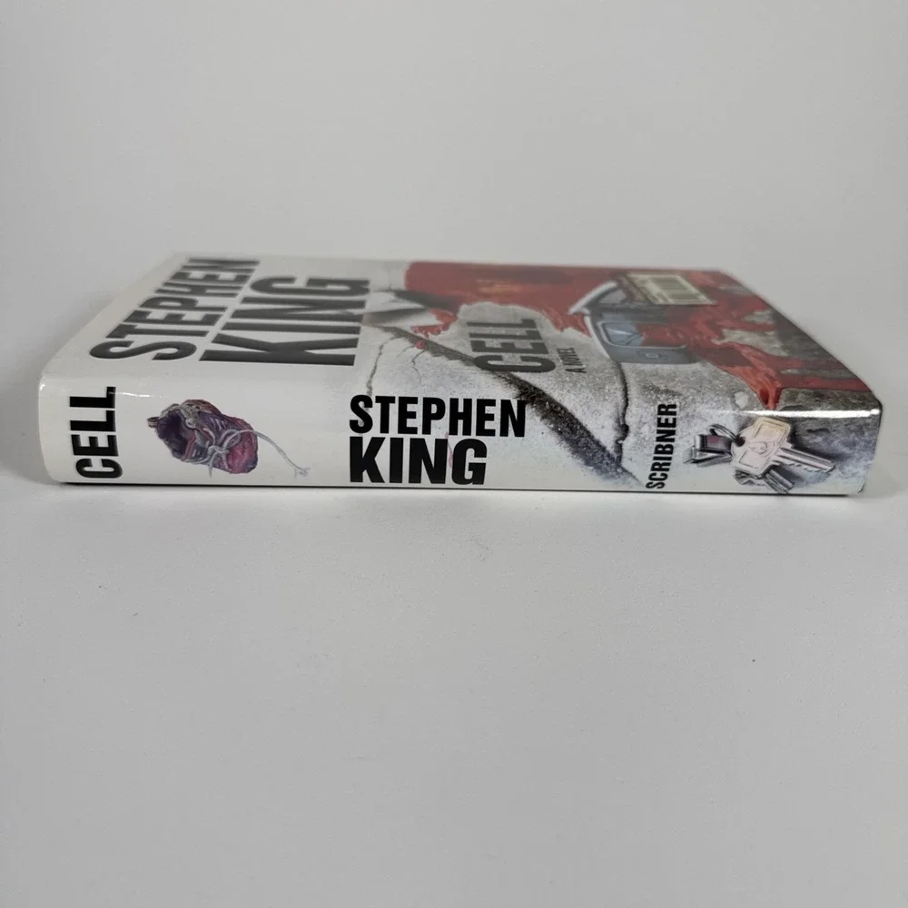 Stephen King Cell 1st‎ First Edition HD with DJ